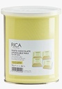 Rica Liposoluble Wax-White Chocolate-for Dry Skin 800 ML (28.2 Fl.oz.)